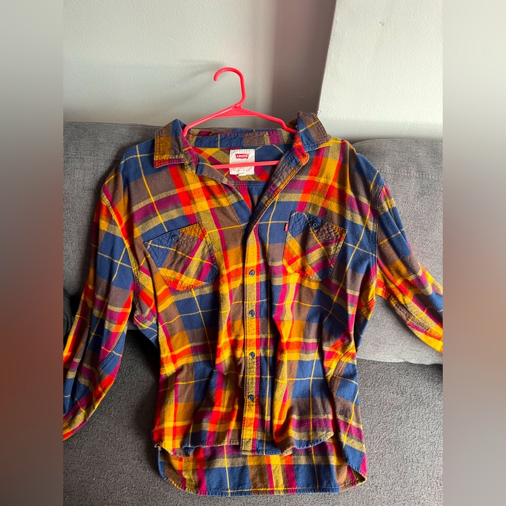 Used Men’s Levis Flannel | XXL | Fall Colored 🍂